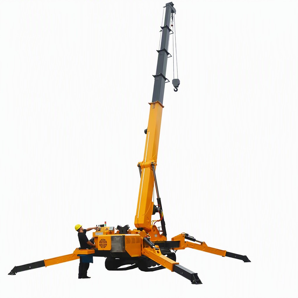 10T Spider Crane